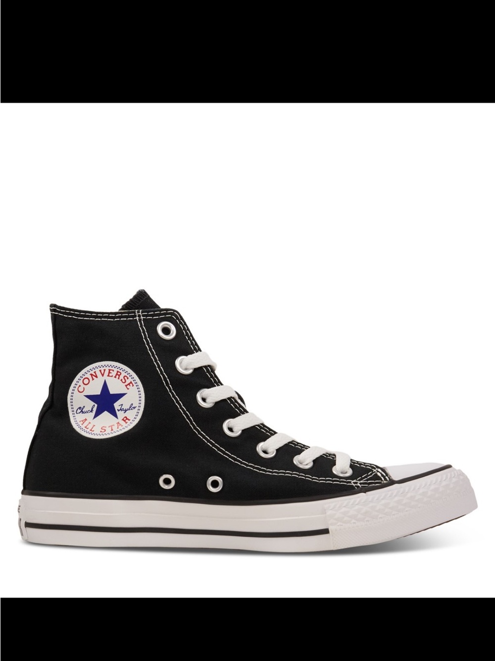 Converse Chuck Taylor All Star High Top Sneakers - Black/White